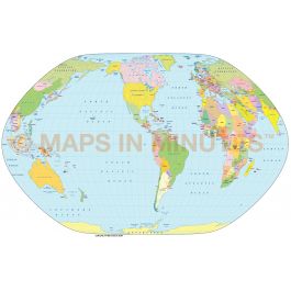 Minimum Error Pointed Polar Projection @100m scale US centric